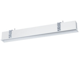 Empty profile recessed Cable harness white matt L-2850mm