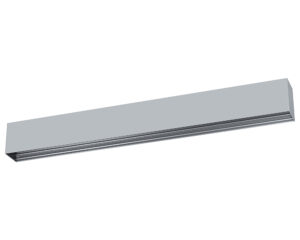 Empty profile surface Cable harness, alu anodised L-2850mm