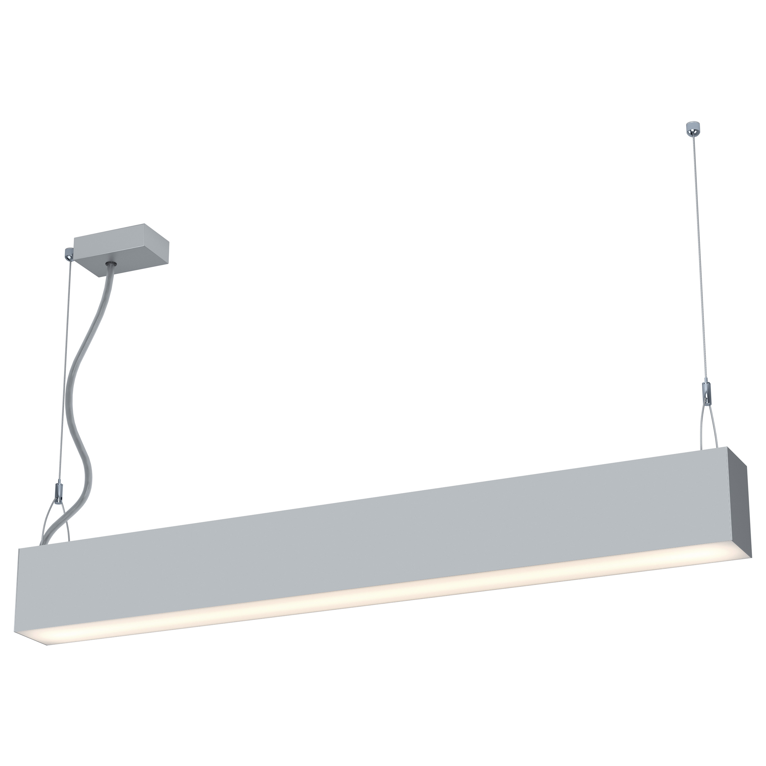 Profile luminaire PL 53W 3000K 6731lm DALI anodized L-1140mm