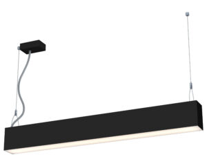 Profile luminaire PL 53W 3000K 6731lm ECG black L-1140mm