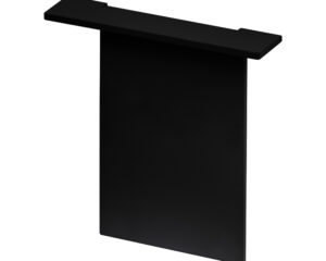 SEALZA END CAP recessed negru-anodised