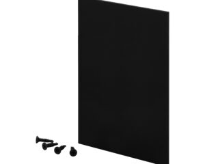 SEALZA 1 END CAP recessed negru-anodised