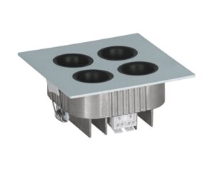 LED-EINBAUL/4 NEGRU 3000K 'MIZATA'