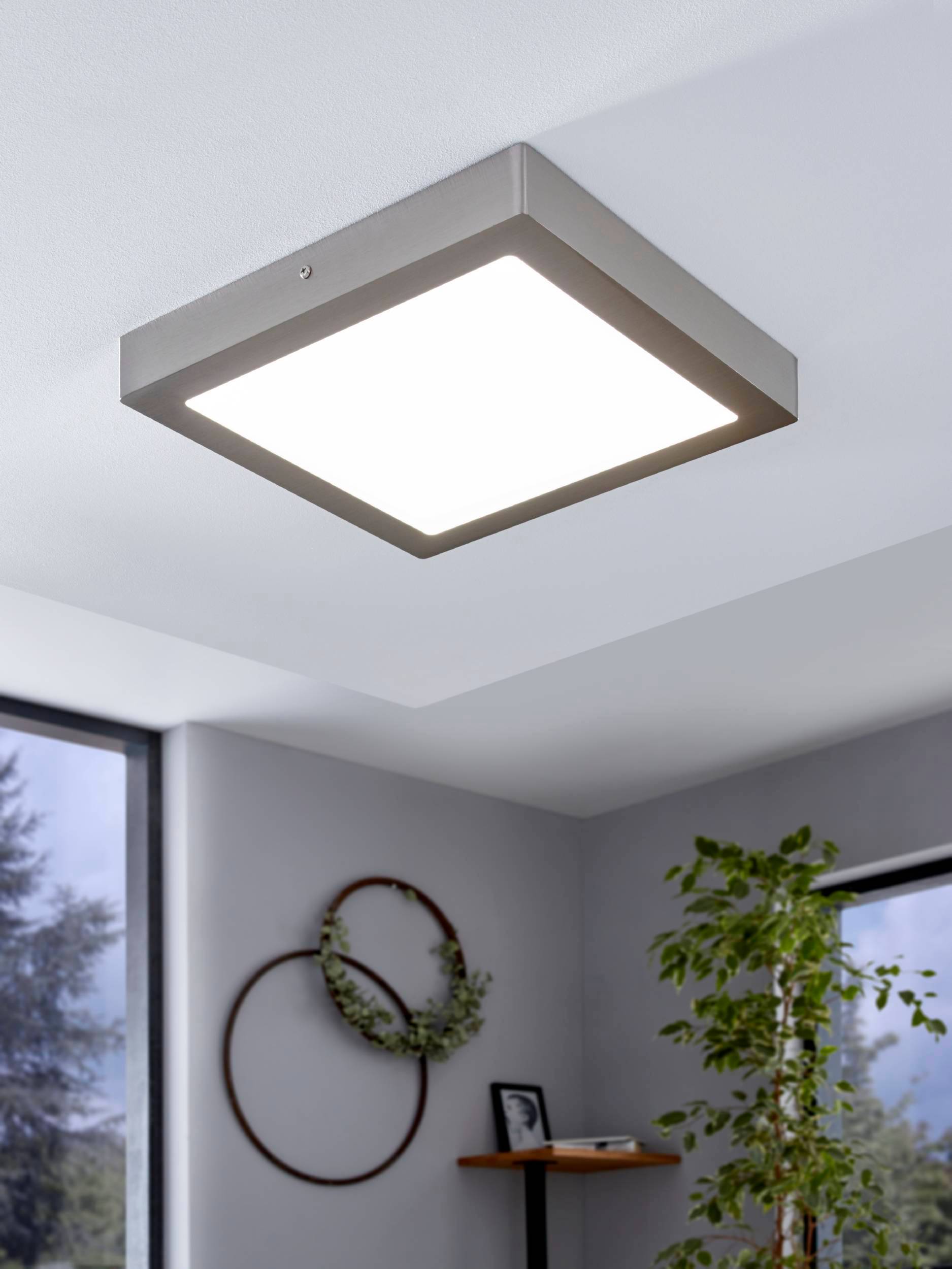 Fueva-C 21W LED-BLUETOOTH®-RGB/CCT Spot 300x300 nichel