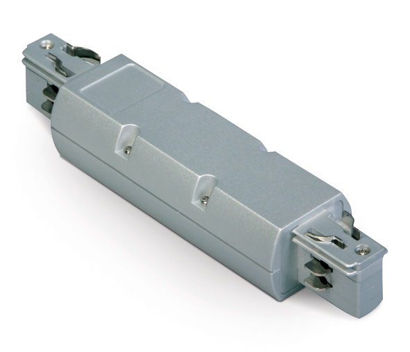 3PH- central feed-in unit, alb, Serie albastru LINE ROUND