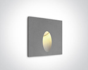 Zoe-Q2 LED 3W, 3000K, 100-240V, IP54, incl. driver, gri