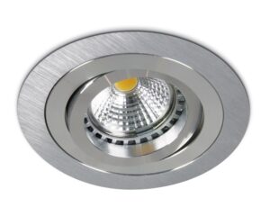Punto-A/AL PAR16, GU10, 50W, IP20, ajustabil, alum