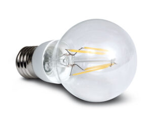 LED Bec A60 Retro , clar, E27, 3,6W, 3000K, 450lm