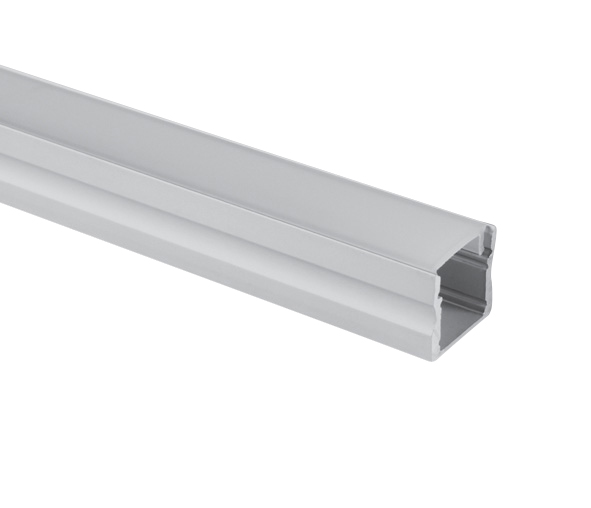 aluminiu profile 7904/AL+PC opal diffuser, 2 meters
