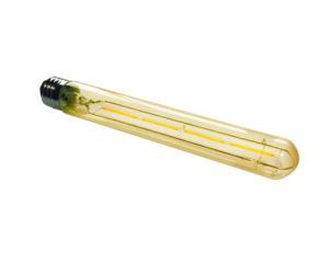 LED T28 Retro lamp 5W, 2200K, 380lm, E27, 230V, Amber