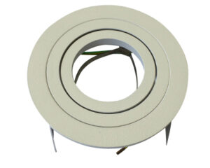 Punto-A/AL MR16, GU10, 50W IP20, adj., leaf springs, alb