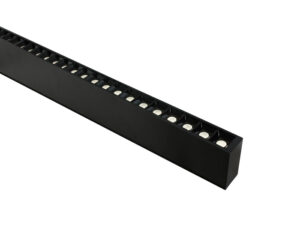 Linear BU LED 40/20W  4000K 34°/120° 220-240V IP20 negru