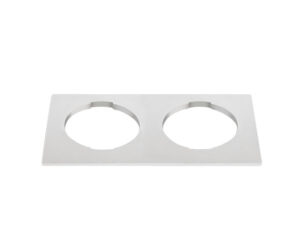 Square capac frame dubble ptr.Bea alb