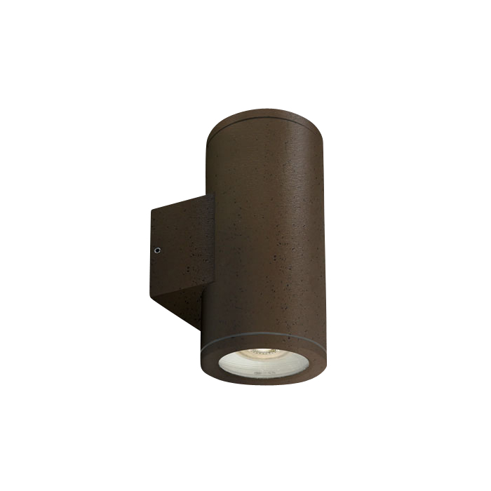 Garux S 2x35W 100-240V GU10 IP54 maro ruginiu