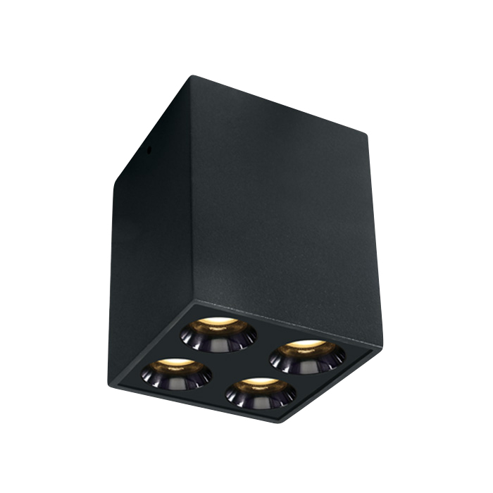 Orion-B LED 10W 700lm 930 IP20 220-240V 38° negru