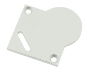 Profile end cap TBE Rund with longhole incl. screws
