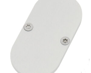 Profile endcap TBH round closed incl. screws