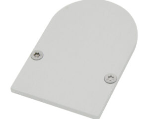 Profile end cap CLR round closed incl. Screws