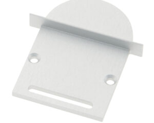 Profile end cap CLI round with longhole incl. Screws