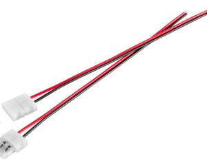 Conector 2-pin 8mm cu 15cm cablu (10buc)
