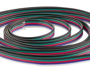 Cablu 5x0,5mm2 pt RGBW LED bandă, 2m