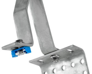 Cârlig acoperiș țiglă 6mm galvanizat gât 42-55mm fotovoltaic