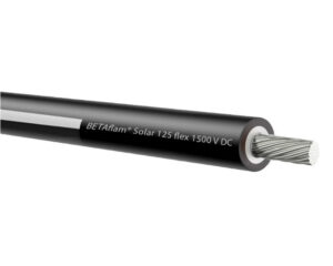 Cablu fotovoltaic 4mm² 100m negru/alb singlecore