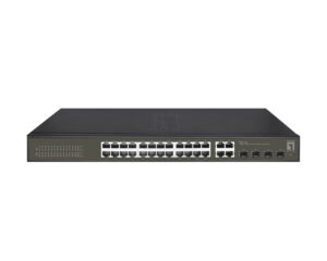 Switch Smart Lite 24xRJ45 10/100/1000 + 4xSFP/RJ45, 19"