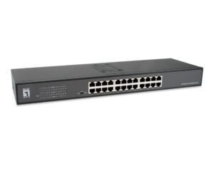 Switch 24xRJ45 10/100/1000, Silent, w/o fan, internal PSU