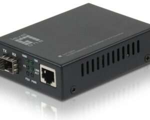 Mediaconvertor 1x RJ45 10/100/1000 - 1x FO SFP-Slot