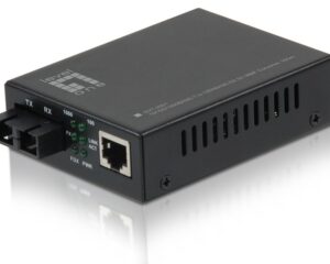 Mediaconvertor 1x RJ45 10/100/1000 - 1x FO SC 1000 MM 550m