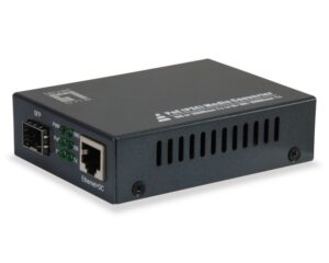 Mediaconvertor 1x RJ45 10/100/1000 - 1x FO SFP-Slot 30W PoE