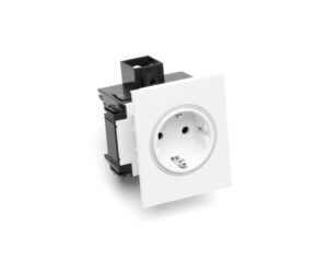 Priza 230V/16A pt.canal parapet SIGNA, RAL9010 alb