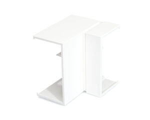 Colt interior pt.canal parapet SIGNA 70/130 RAL9001 crem