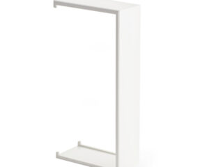 Acoperire imbinare pt.canal parapet SIGNA 70x110 RAL9010 alb