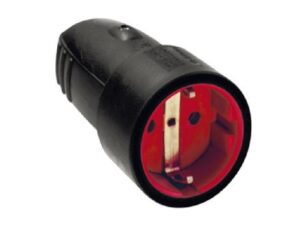 Priză din cauciuc, demontabilă, pt. cablu pana la 3x2.5 mm
