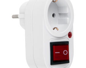 Adaptor 1xSchuko 1xîntrerupător