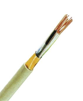 Cablu de telecom. ignifug, fără halogen J-H(ST)H 4x2x0,6 gri