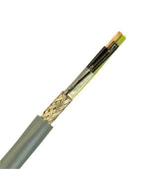 Cablu comandă fără halogen HSLCH-OZ 2 x 1 FRNC gri
