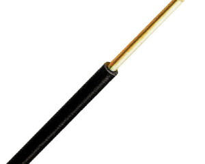 Conductor cu izolaţie din PVC H07V-U 1,5mm² negru