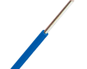 Conductor cu izolaţie din PVC H07V-U 1,5mm² albastru, folie