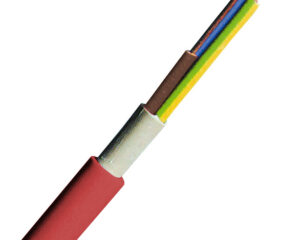 Cablu cu izol. şi manta din PVC (N)YM-J 3x2,5mm² roşu
