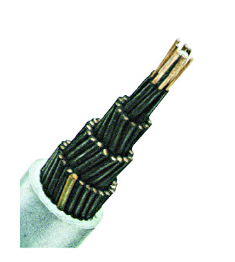 Cablu de comandă cu izol. din PVC, YSLY-JZ 16 x 2,5 gri