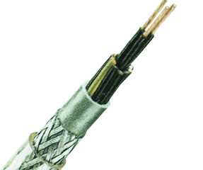 Cablu comandă, PVC, tresă oţel  YSLYQY-JZ 4x16 transparent