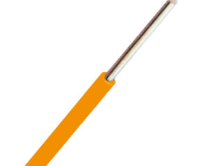 Conductor rigid cu izol. fără halogen, H07Z-U 1,5 orange