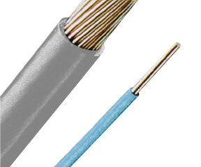 Conductor flexibil cu izol. fără halogen, H05Z-K 1 gri