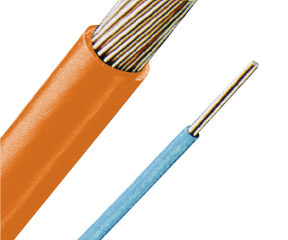 Conductor flexibil cu izol. fără halogen, H05Z-K 1 orange