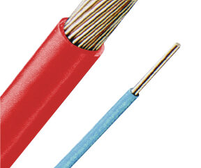 Conductor flexibil cu izol. fără halogen, H05Z-K 1 rosu