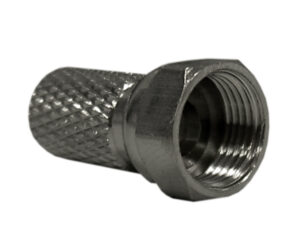 Conector F-Tată cu înşurubare,pentru cablu coaxial 6.6-6.8mm